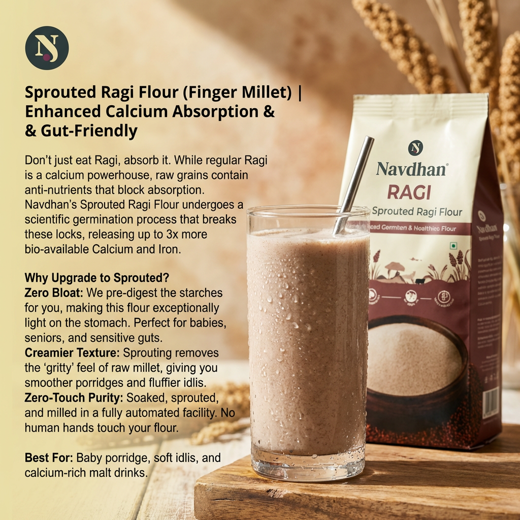 The 5-Minute Sprouted Ragi Malt (And Why Grandma Spent 3 Days Making It)