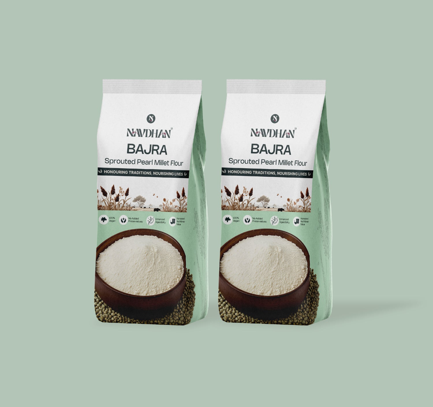 Sprouted Bajra Flour Combo