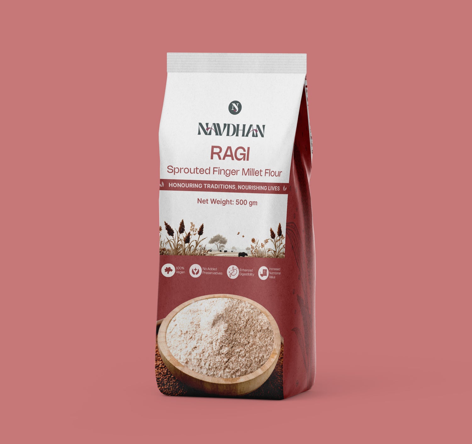 Sprouted Ragi Flour